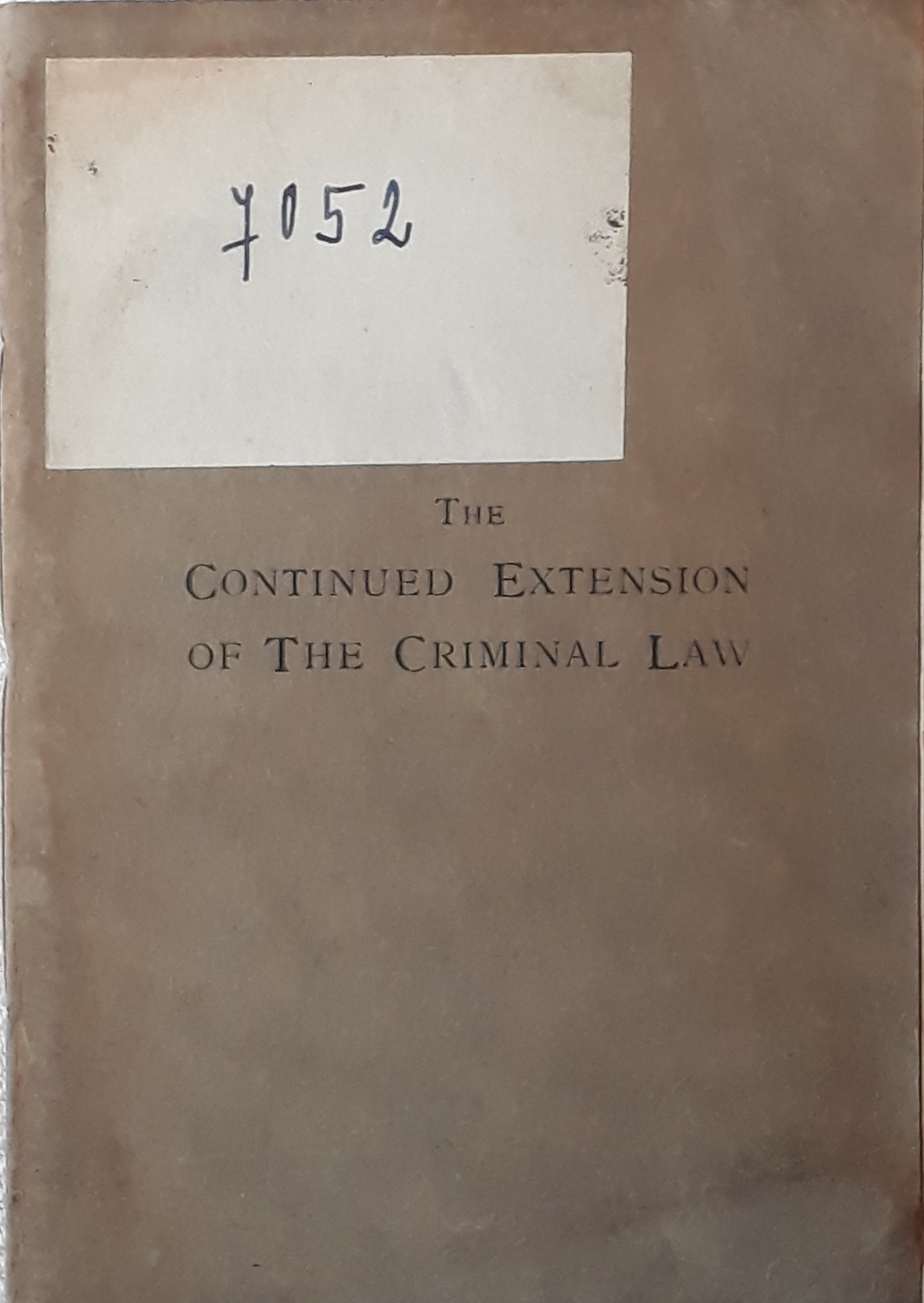 Photo of front page