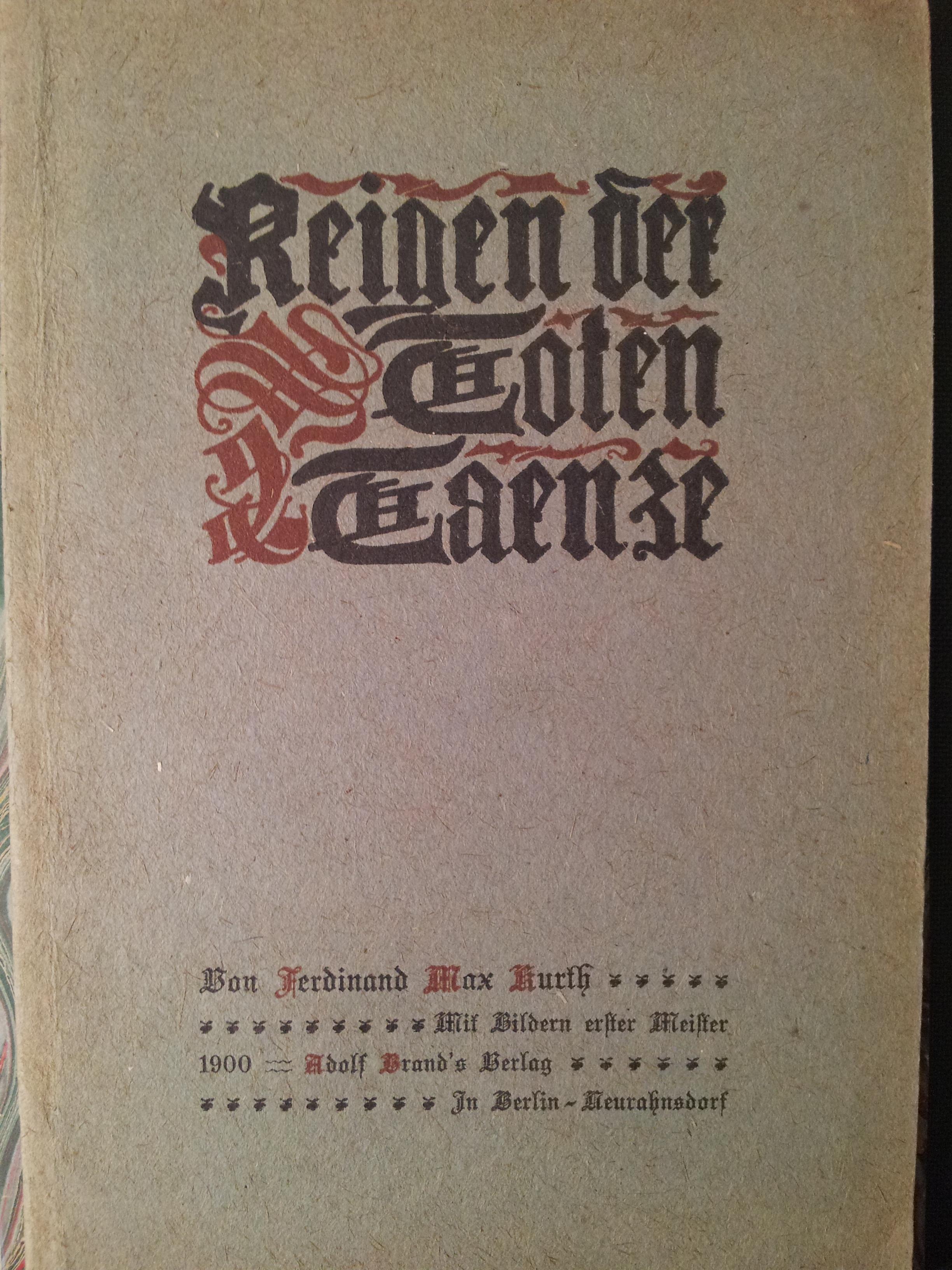 Photo of front page