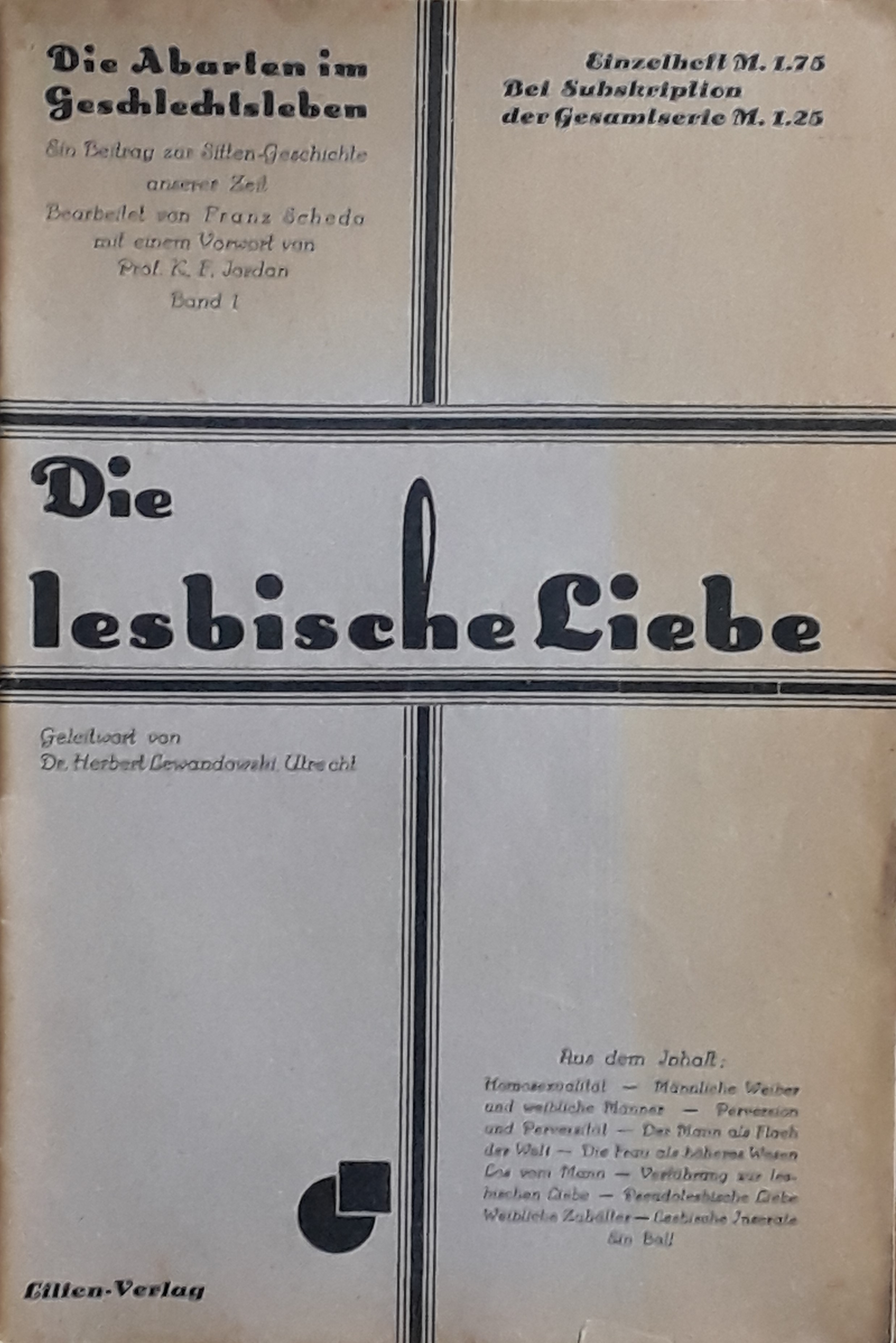 Photo of front page