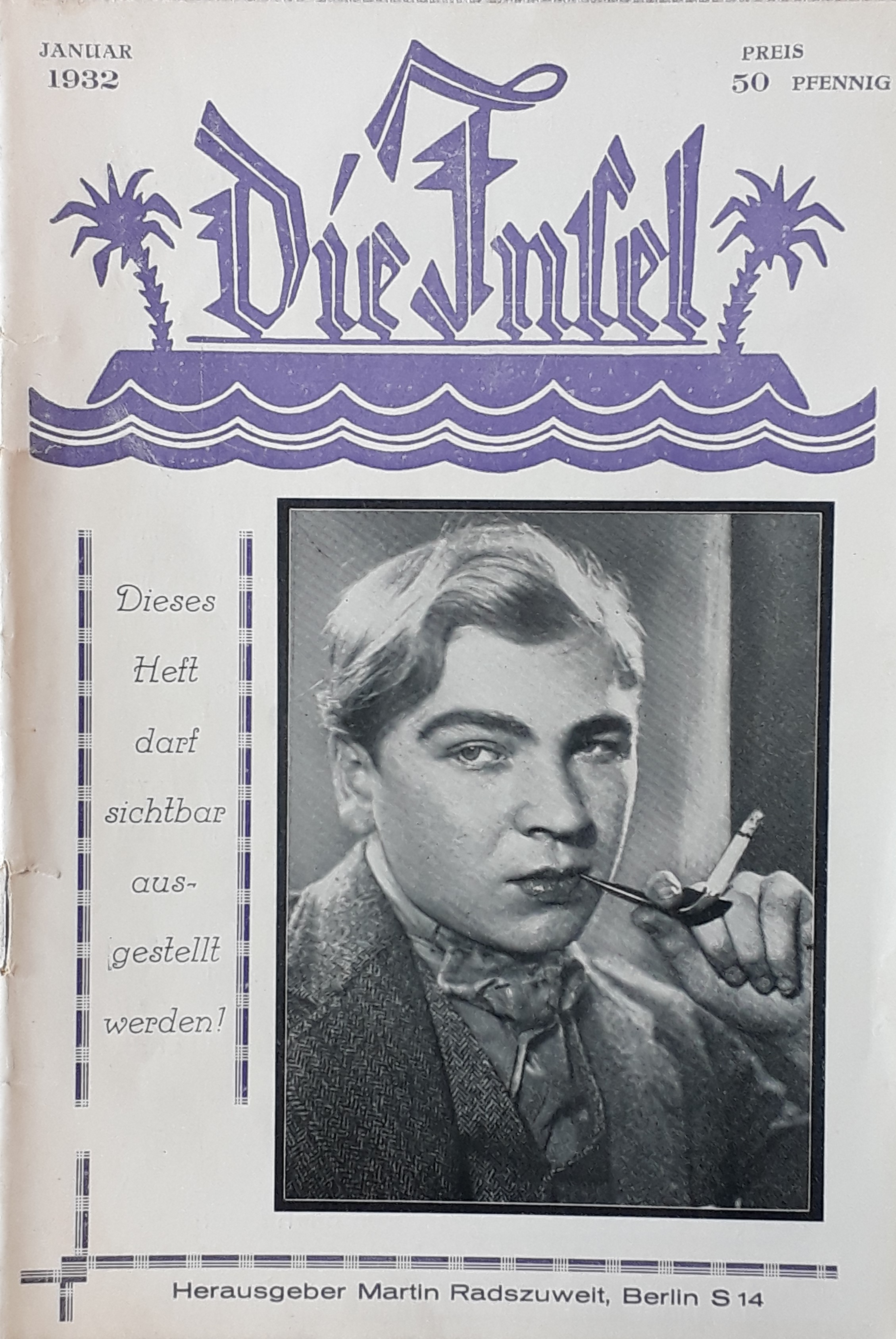Photo of front page