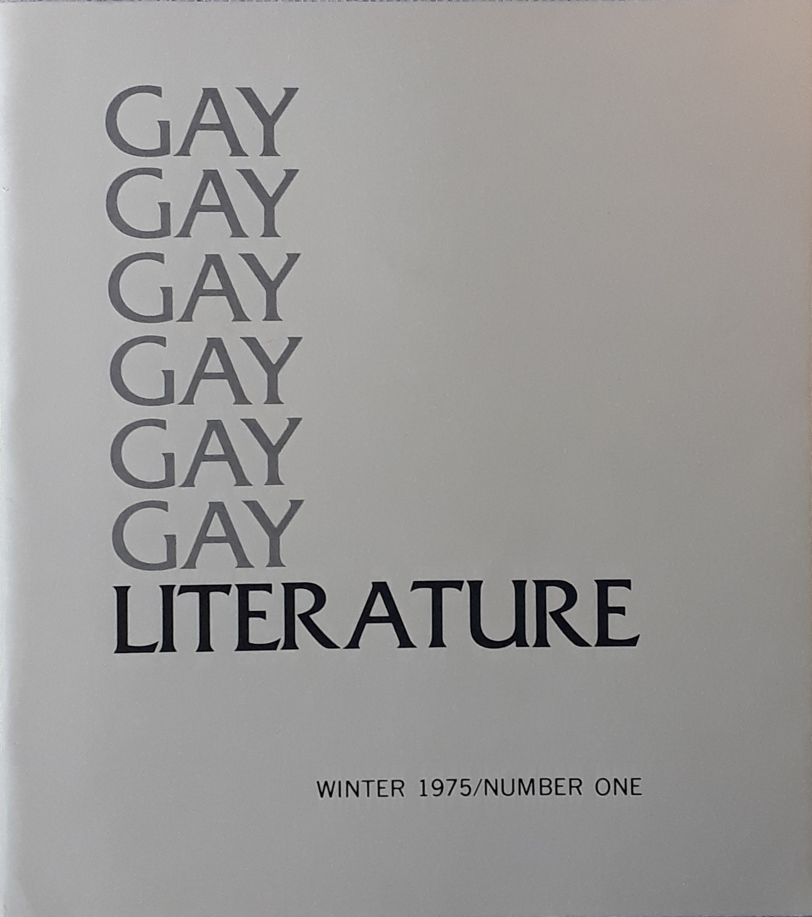 Photo of front page