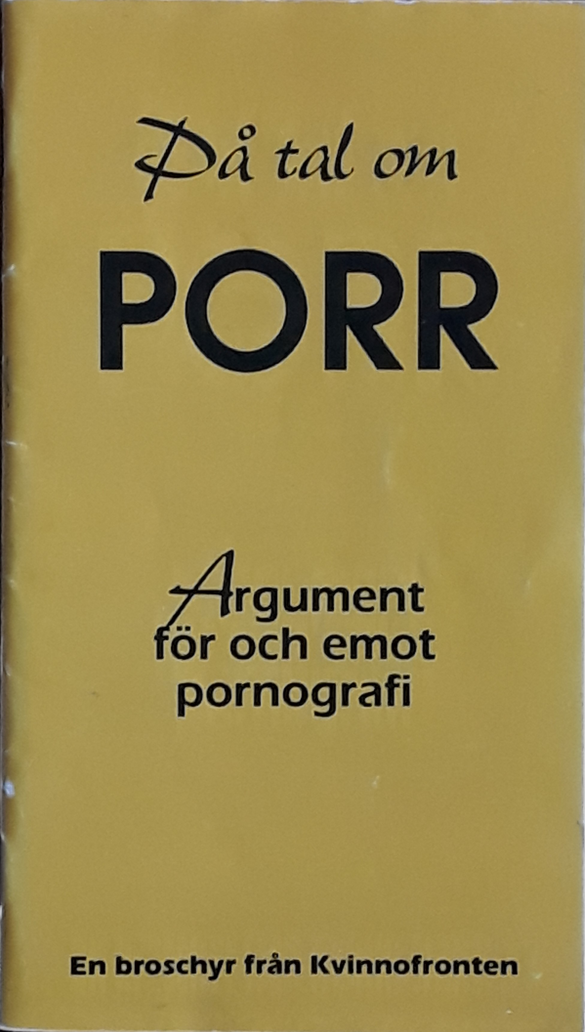 Foto av framsida