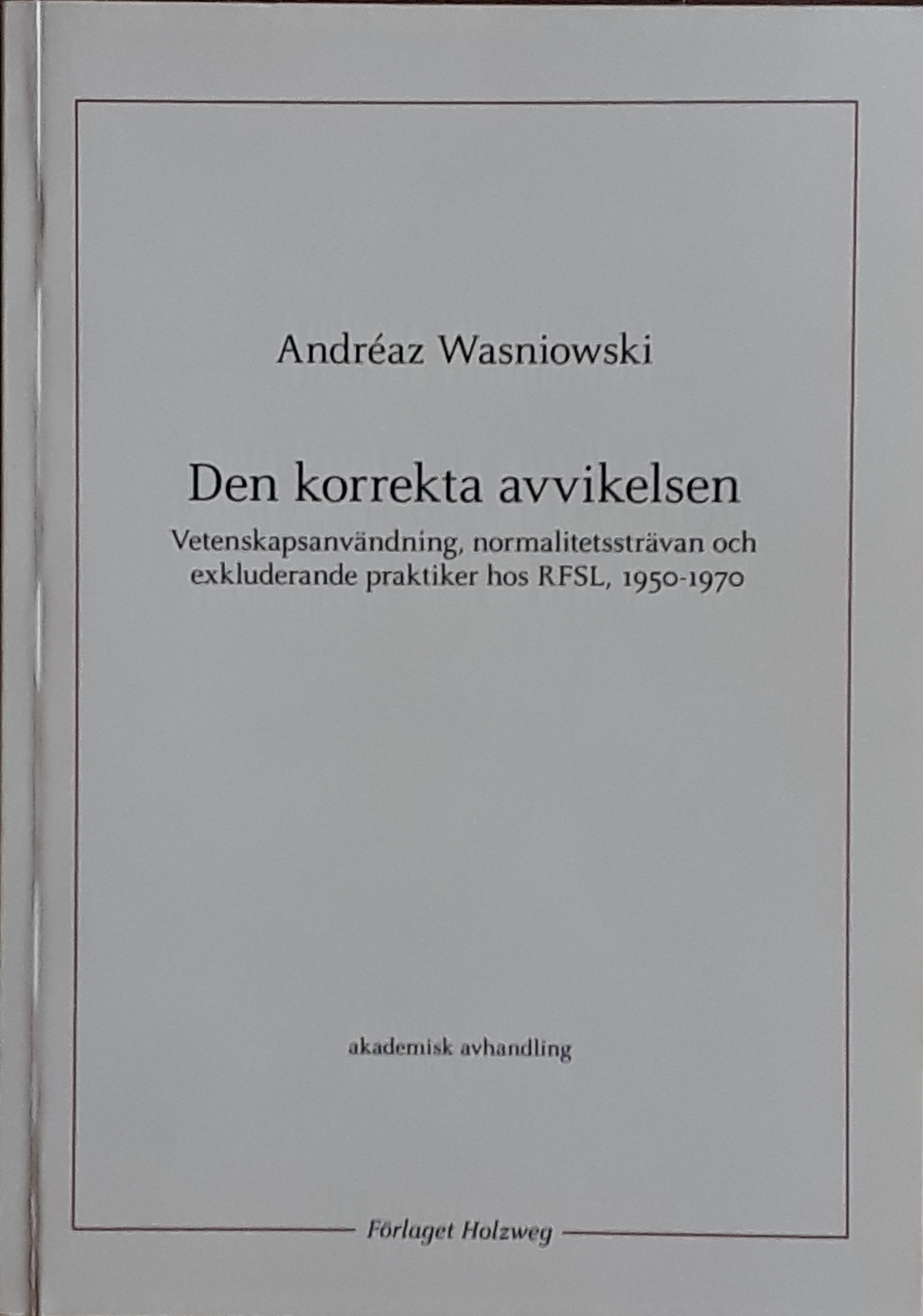 Photo of front page